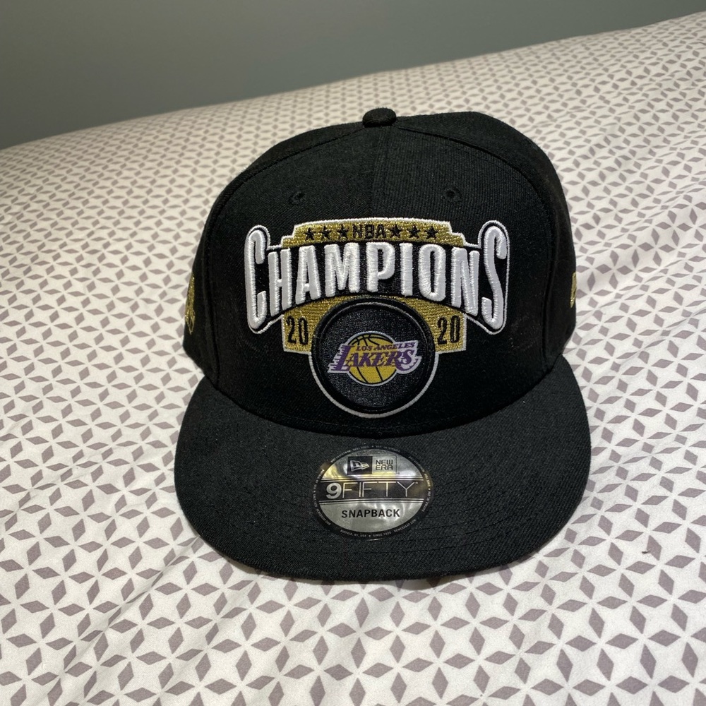 LA Lakers Championship 2020 Black Snapback